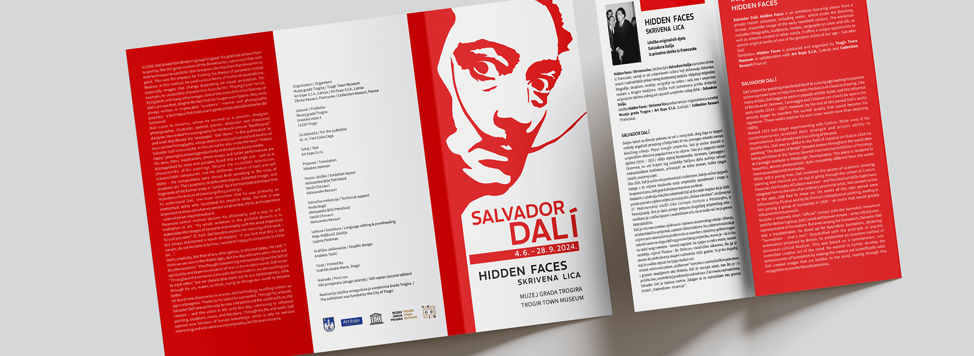 Salvador Dalí exhibition print series